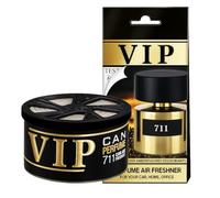 VIP CARIBI Premium Air Freshener in Tin with Injected Silicone Interior, Inspired by High-end Perfumes, Long Lasting Scent for Up to 60 Days, for Car and Home (711)