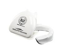VIP Custos Premium Double Layer Mouth Guard Gum Shield With Case Boxing MMA Rugby Muay Thai, Hockey, Judo, Karate Martial Arts Contact Sports, White