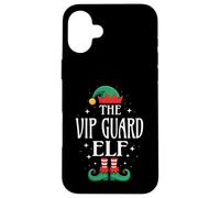 VIP Guard Elf Job Title Funny Christmas Matching Xmas Case for iPhone 16 Plus