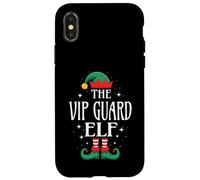 VIP Guard Elf Job Title Funny Christmas Matching Xmas Case for iPhone X/XS