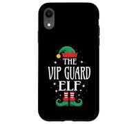 VIP Guard Elf Job Title Funny Christmas Matching Xmas Case for iPhone XR