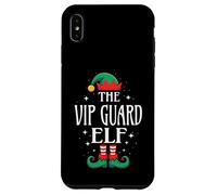 VIP Guard Elf Job Title Funny Christmas Matching Xmas Case for iPhone XS Max
