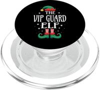 VIP Guard Elf Job Title Funny Christmas Matching Xmas PopSockets PopGrip for MagSafe