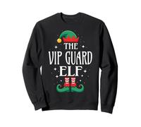 VIP Guard Elf Job Title Funny Christmas Matching Xmas Sweatshirt