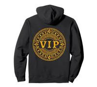 VIP Guest of Honor Elegant Gold and Black Pullover Hoodie