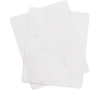 VIP Home Essentials Thin Clear Flexible Plastic Cutting Board Chopping Mat 12" x 15" (4 Pack)