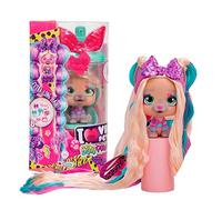 VIP Pets Bow Power Kim S6 Collectable Doll in Trendy Urban Look, with Long Hair for Styling and Decorating - Toy and Gift for Girls and Boys from 3 Years