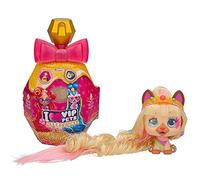 VIP PETS Celebripets | Surprise collectible famous celebrity doll with long Golden Hair to style (30 cm) plus Accesories & Salon Playset - Gift toy for kids +3 Years