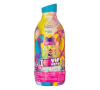 VIP PETS Color Boost | Surprise collectible puppy doll with long hair to style (30cm) + Accesories & Chalk hair dye - Gift toy for kids +3 Years