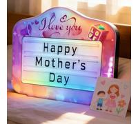 VIP Section Letter Sign - Changeable Letters and Numbers, Handheld Lightweight Service Sign for Nightclub, 3 Row Design, 28.4" x 22.8"