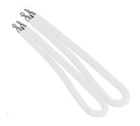 VIP Stanchion Rope - 24" White Crowd Control Barrier Rope for Red Carpet Events, Themed Parties & Weddings -, Elegant, Ideal for Event Management