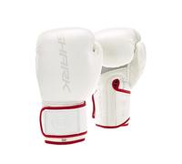 VIP Unisex Hite Shark Pro Training Sparring, Dx Lenta Pu Hide Leather Muay Thai Mma Kickboxing He Boxing Gloves, White, 10oz UK