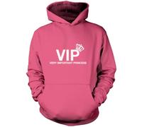 VIP Very Important Princess Unisex Hoodie - Pink Medium