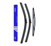 Vipa Car Parts Premium Wiper Blade Set | Fits: BMW X5 G05 SUV (Aug 2019 Onwards) | All-Weather Performance | Durable, Streak-Free Windshield Wipers | Easy Installation