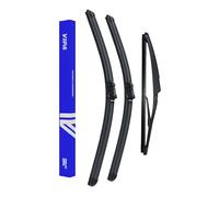 Vipa Car Parts Premium Wiper Blade Set | fits: FIAT TIPO Estate (Mar 2016 Onwards) | All-Weather Performance | Durable, Streak-Free Windshield Wipers | Easy Installation