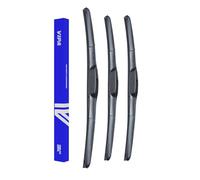 Vipa Car Parts Premium Wiper Blade Set | fits: HONDA CIVIC MK 9 Hatchback (Jan 2012 to Dec 2017) | All-Weather Performance | Durable, Streak-Free Windshield Wipers | Easy Installation