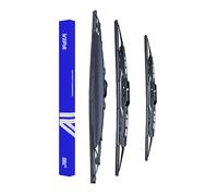 Vipa Car Parts Premium Wiper Blade Set | fits: HYUNDAI MATRIX MPV (Jun 2001 to Aug 2010) | All-Weather Performance | Durable, Streak-Free Windshield Wipers | Easy Installation