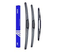 Vipa Car Parts Premium Wiper Blade Set | fits: PEUGEOT 4007 SUV (Feb 2007 to Dec 2012) | All-Weather Performance | Durable, Streak-Free Windshield Wipers | Easy Installation