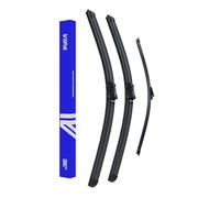 Vipa Car Parts Premium Wiper Blade Set | fits: VOLVO XC60 II SUV (May 2014 to Apr 2017) | All-Weather Performance | Durable, Streak-Free Windshield Wipers | Easy Installation