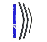 Vipa Car Parts Premium Wiper Blade Set | fits: VOLVO XC60 SUV (May 2008 to Feb 2010) | All-Weather Performance | Durable, Streak-Free Windshield Wipers | Easy Installation