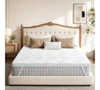 Vipbear Memory Foam Mattress Topper 10cm Thick Gel Single Bed 90x190cm