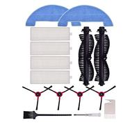 VIPBT Filter Roller Main Side Brush Mop Cloth Rags Compatible With 360 SmartAI C50 G50 Robot Vacuum Cleaner Spare Parts Accessories (Color : 15pcs Combo Kit)