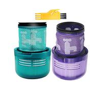 VIPBT Filter Unit HEPA Replacement Parts Compatible With Dyson V11 V15 Sv14 Cyclone Absolute Cordless Vacuum Cleaner Spare Accessories 970013-02 (Color : 2Pcs PurpleGreen)