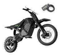 VIPCOO H3 Electric Dirt Bike,3500W 40MPH Electric Motorcycle | 23AH Battery,45Miles Range,14"/12" Off Road Tire,Dual Hydraulic Brakes,Nitrogen Suspension,for Adult Teen,Fit Age 13+