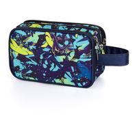 Vipdeal Kids Toiletry Bag for Girls and Boys, Shark-Navy