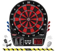 Viper 797 Electronic Dartboard, Quick Access To 301 And Countup From Button Interface, Extended Catch Ring, 11 Square Inch Scoreboard Display, Includes Darts And Extra Tips, 43 Games And 241 Options