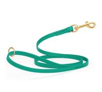 Viper Biothane K9 Working Dog Leash Waterproof Lead for Tracking Training Schutzhund Odor-Proof Long Line with Solid Brass Snap for Puppy Medium and Large Dogs 6ft, Teal