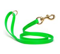Viper Biothane K9 Working Dog Leash Waterproof Lead for Tracking Training Schutzhund Odor-Proof Long Line with Solid Brass Snap for Puppy Medium and Large Dogs 6ft, Tropical Green