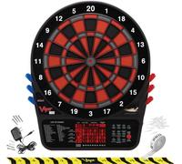 Viper by GLD Products 800 Regulation Size Electronic Dartboard, Featuring 57 Game options for up to 16 players, Enhanced Scoring Experience with Ultra-Thin Spider Segments to Reduce