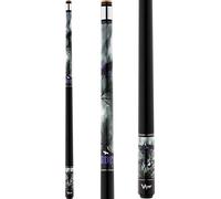 Viper by GLD Products Underground 58" 2-Piece Billiard/Pool Cue, The Raven, 18 Ounce, Black