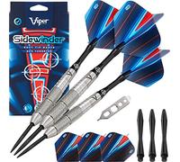 Viper by GLD Products unisex adult Shark Fin Barrel darts, Black, 25 grams US