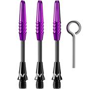 Viper Carbon Fiber High Performance Ultra-Light Dart Shafts, Set of 3, InBetween, Purple