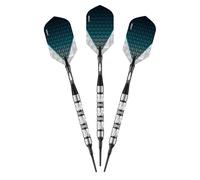 Viper Diamond 90% Tungsten Soft Tip Darts with Storage/Travel Case, Black Rings, 16 Grams