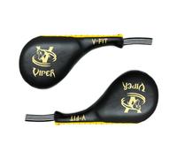 VIPER Double Kick Target Pads - Adjustable Martial Arts Training Pads for Taekwondo, Karate, Kickboxing, MMA Practice for Kids, Youth & Adults