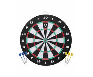 Viper Double Play Coiled Paper Fiber Dartboard with Darts