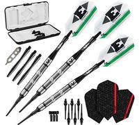 Viper Element 90% Tungsten Soft Tip Darts with Storage/Travel Case, Ringed, 18 Grams
