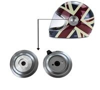 ViPER F659 Helmet Visor Mechanism - Side Pods Set with Screws | Replacement Visor Clip Set for Motorcycle | Replacement Side Panel Kit | Motorbike Helmet Accessories