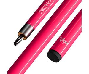 Viper Graphstrike 58" 2-Piece Fiberglass Graphite Composite Billiard/Pool Cue, Pink, Unwrapped
