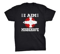 Viper I Aim to Misbehave Firefly Inspired T-Shirt (Black, 4XL)