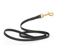 Viper K9 Biothane Working Dog Leash Waterproof Lead for Tracking Training Schutzhund Dog Sport & Search - Odor-Proof Long Line with Solid Brass Snap for Puppy Medium and Large 1/2" x 6ft Black