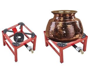 VIPER Large Cast Iron LPG Single Burner Gas Stove - Heavy Duty Commercial Use, 200kg Weight Capacity, Boiling Ring Burner for Outdoor & Indoor Cooking
