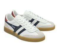 Viper Leather Trainers white/navy blue