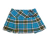 Viper London Women's Tartan Wrap Around Micro Mini Kilt Skirt Parties Halloween