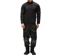 Viper Men's Special Ops Quarter Zip Long-Sleeved Shirt in Black | Size: XL Viper Black XL