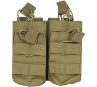 VIPER MILITARY PATROL DOUBLE DUO MAG POUCH AIRSOFT MOLLE MAG CARRIER COYOTE TAN