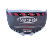ViPER Motorcycle Helmets Lens Visor Replacement Visor V345 & E355 - Motorcycle Wind Shield Helmet Lens Visor Shield Full Face Helmet Fit